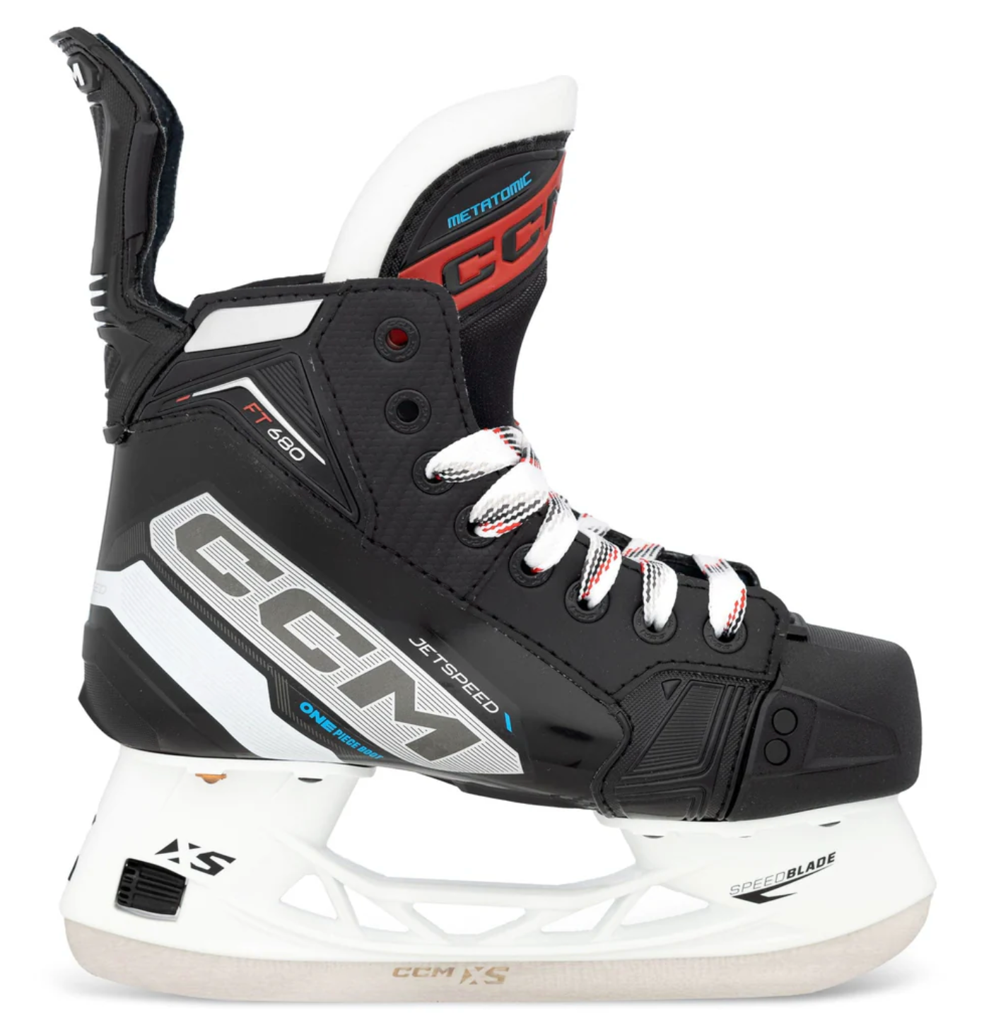 CCM JetSpeed FT680 Hockey Skates Junior Black/White