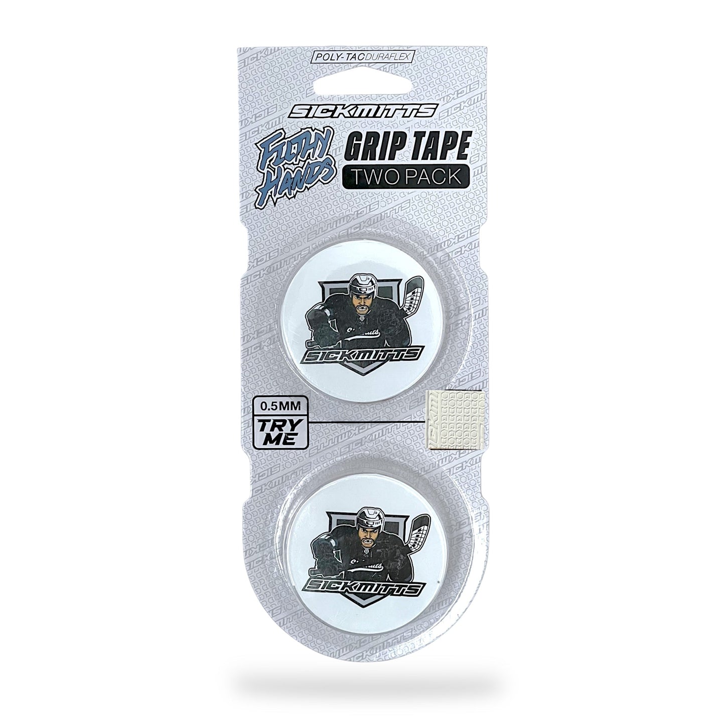 Filthy Hands Grip Tape White 2-Pack, 0.5MM
