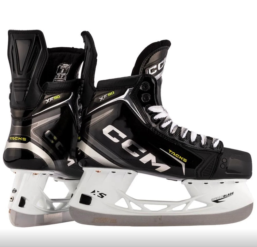 CCM Tacks XF90 Hockey Skates Senior Black/White