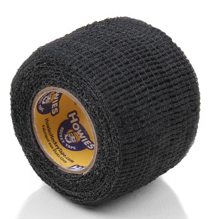 Howies Stretch Grip Hockey Tape Senior Black