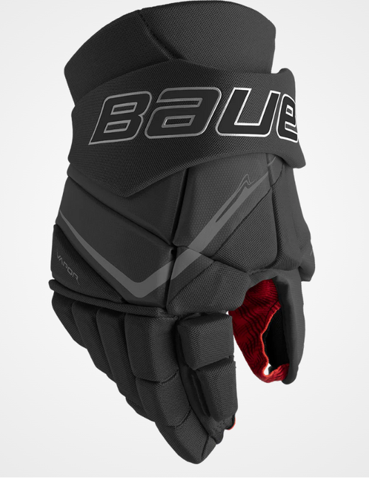 Bauer Vapor Fly40 Gloves - Senior - Black/White
