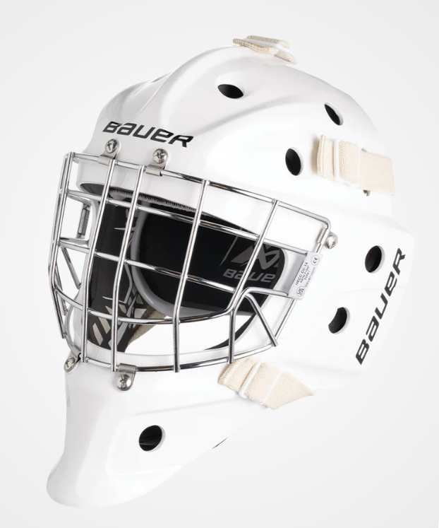 Bauer 930 Certified Goalie Mask Senior Black/White