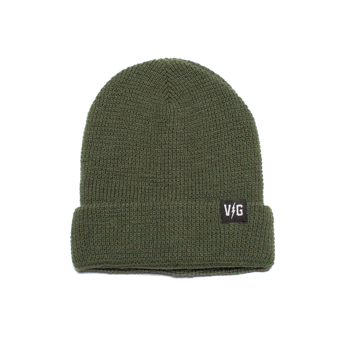 Bolt Classic Cuff Beanie - Olive