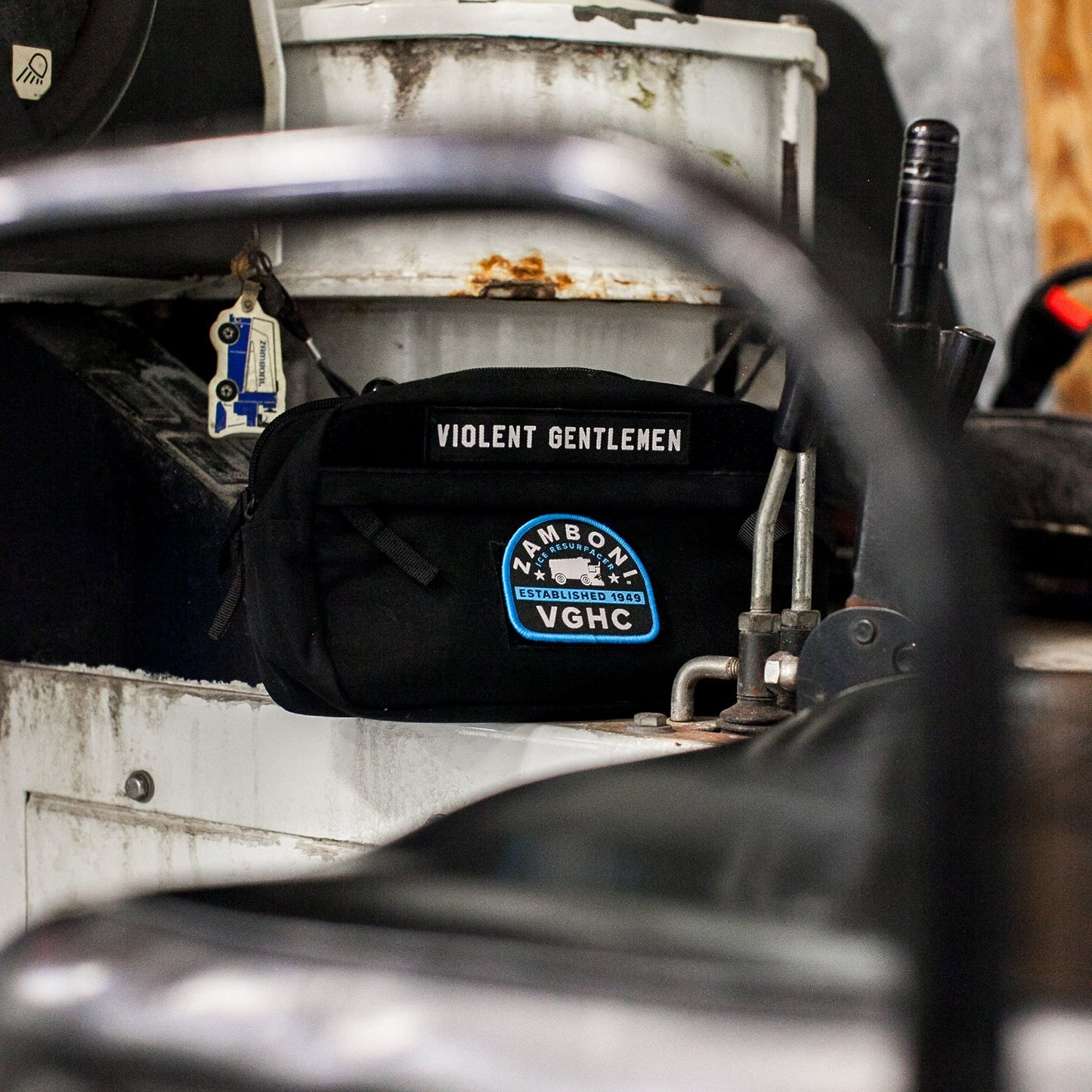 Zamboni Ice Resurfacer Velcro Patch