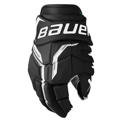 Bauer Supreme Fuse Glove Senior Black White