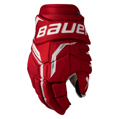 Bauer Supreme Fuse Glove Senior Red