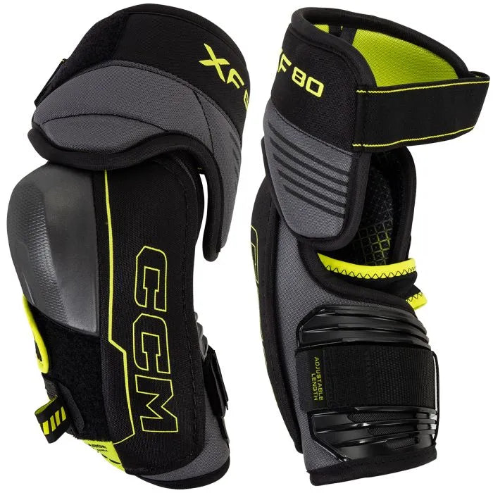 CCM XF80 Elbow Pad Senior Black