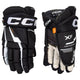 CCM Tacks XF Hockey Gloves Senior Black/White