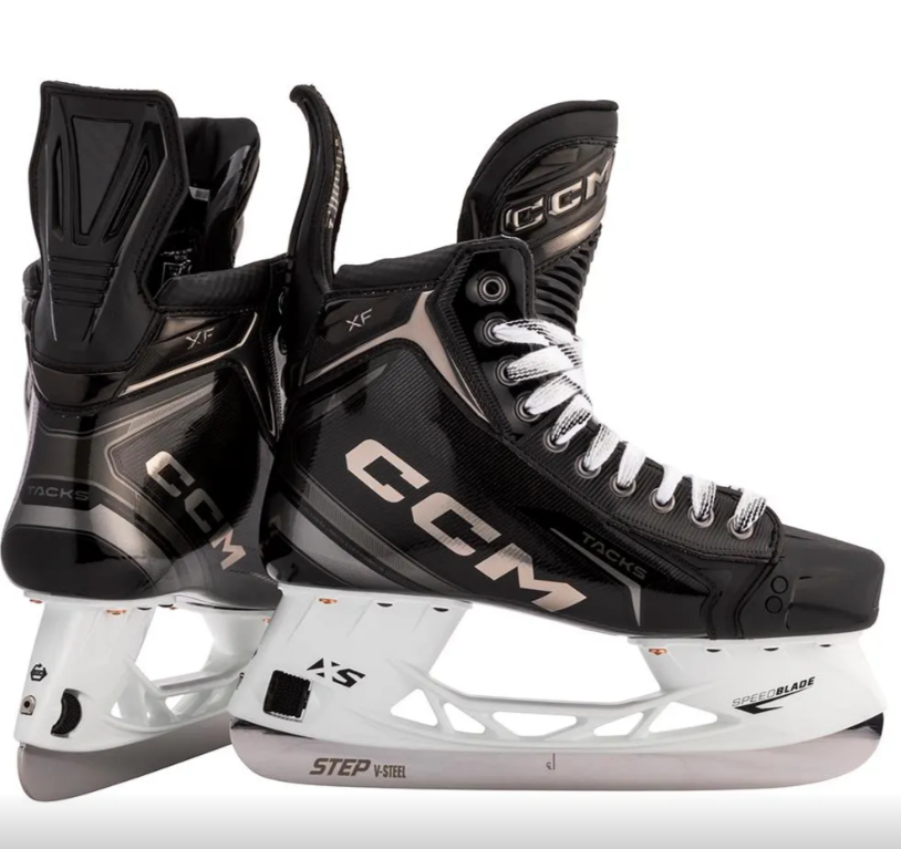 CCM Tacks XF Hockey Skates Intermediate Black/White