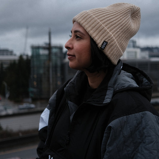 Pinnacle Premium Beanie - Ecru