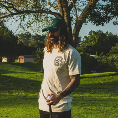 Agent Premium Tee - Oatmeal Heather