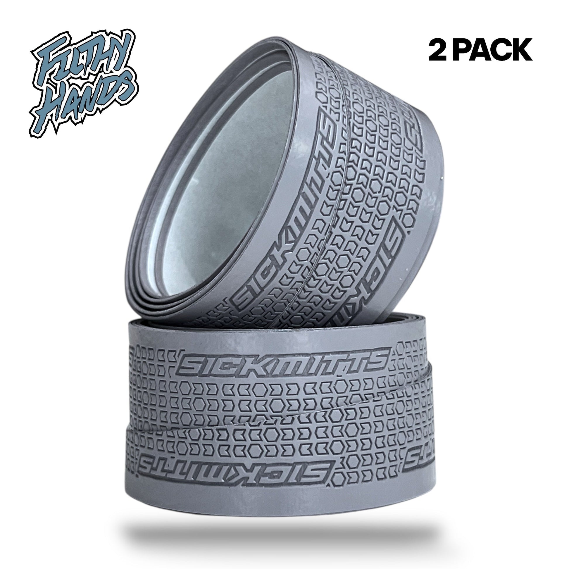 Filthy Hands Grip Tape Gray 2-Pack, 0.5MM