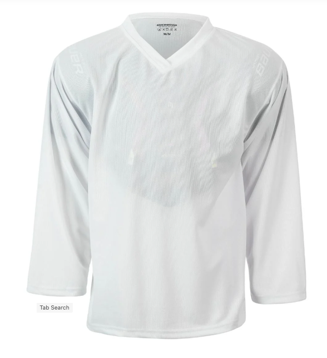 Sherwood Practice Jersey Senior White