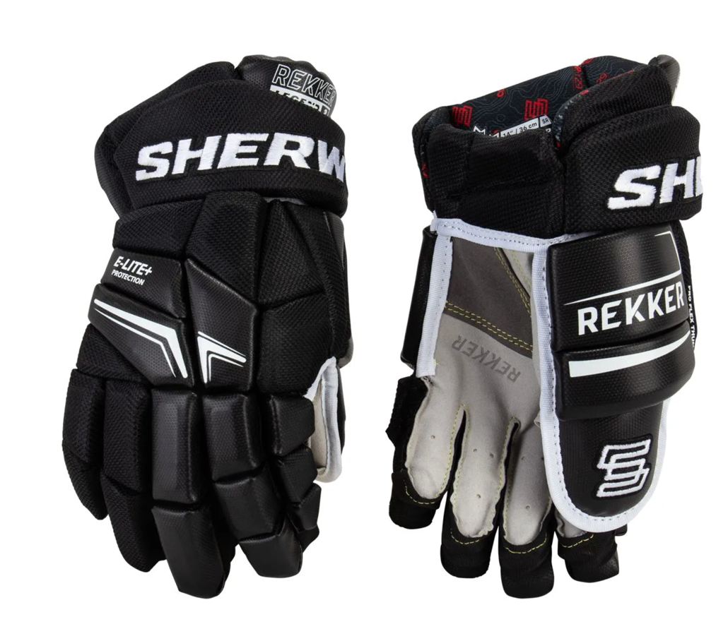 Sherwood Legend 2 Hockey Gloves Senior Black/White