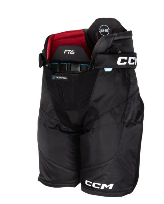 CCM JetSpeed FT6 Hockey Pants Junior Black/Blue