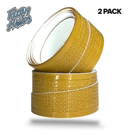 Filthy Hands Grip Tape Vegas Gold 2-Pack, 0.5MM