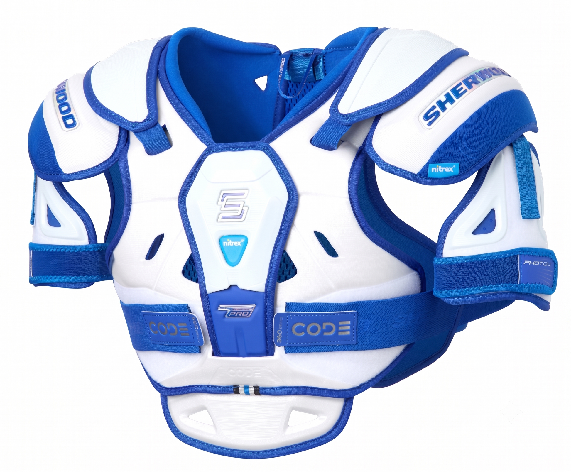 Sherwood Code Photon Pro Shoulder Pads - Junior