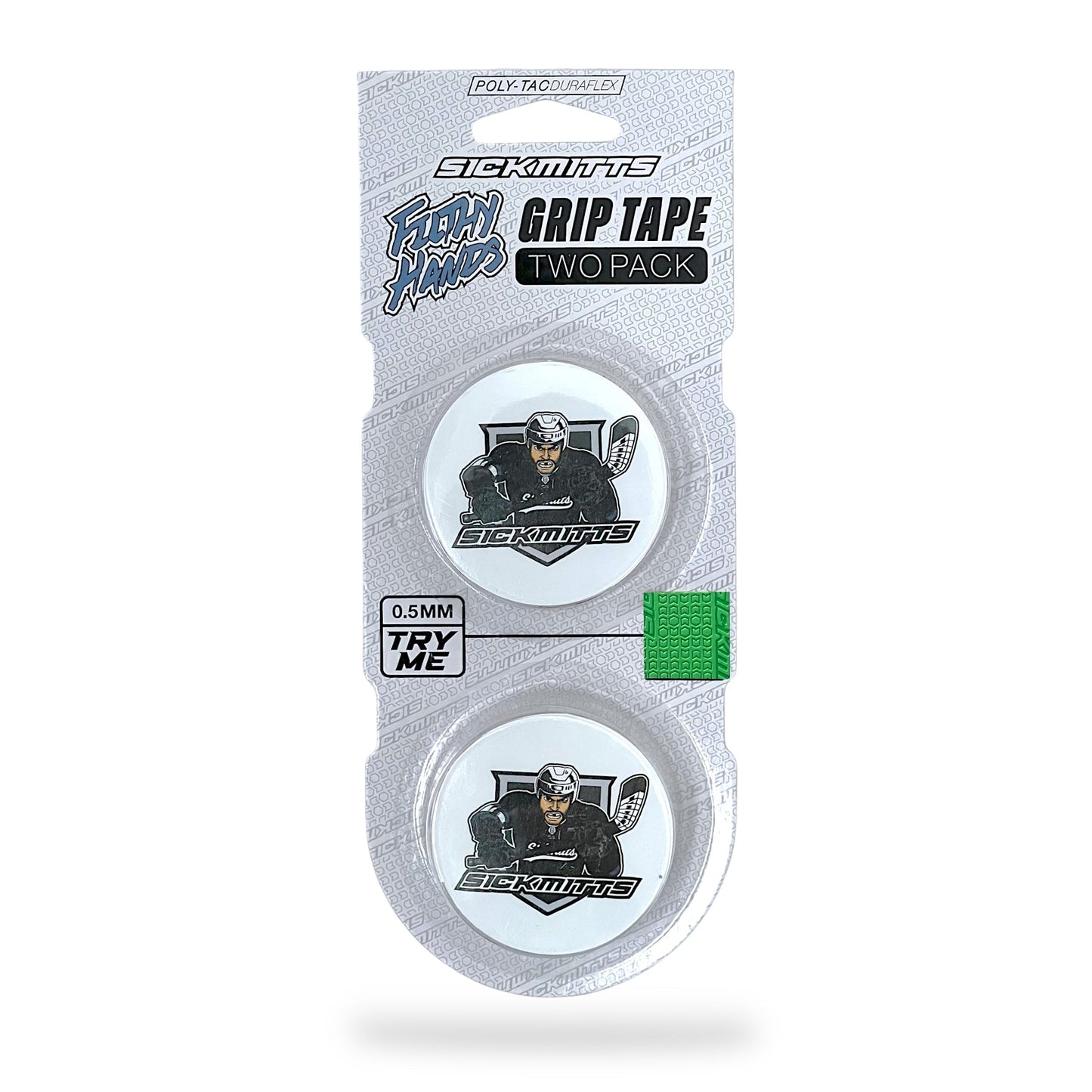 Filthy Hands Grip Tape Galaxy Green 2-Pack, 0.5MM
