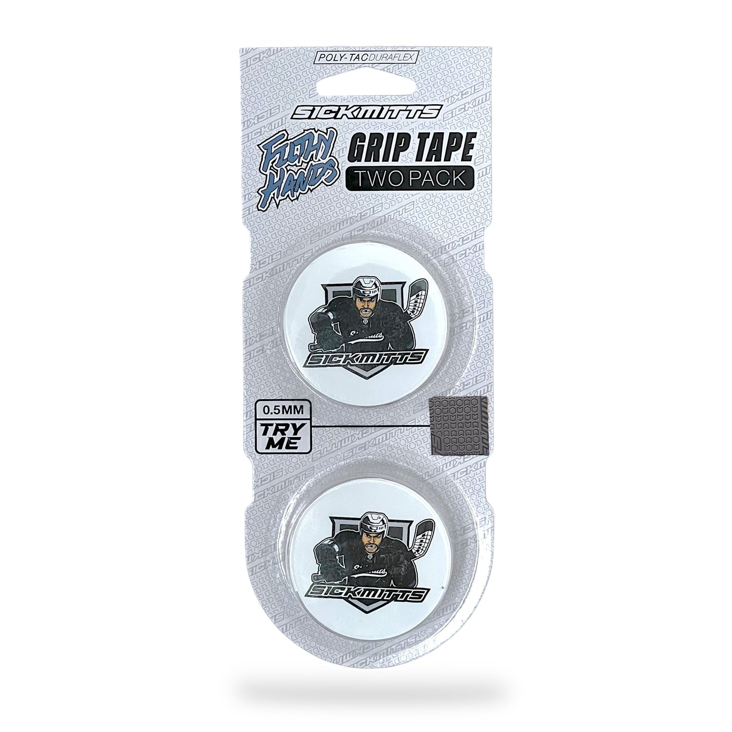 Filthy Hands Grip Tape Gray 2-Pack, 0.5MM