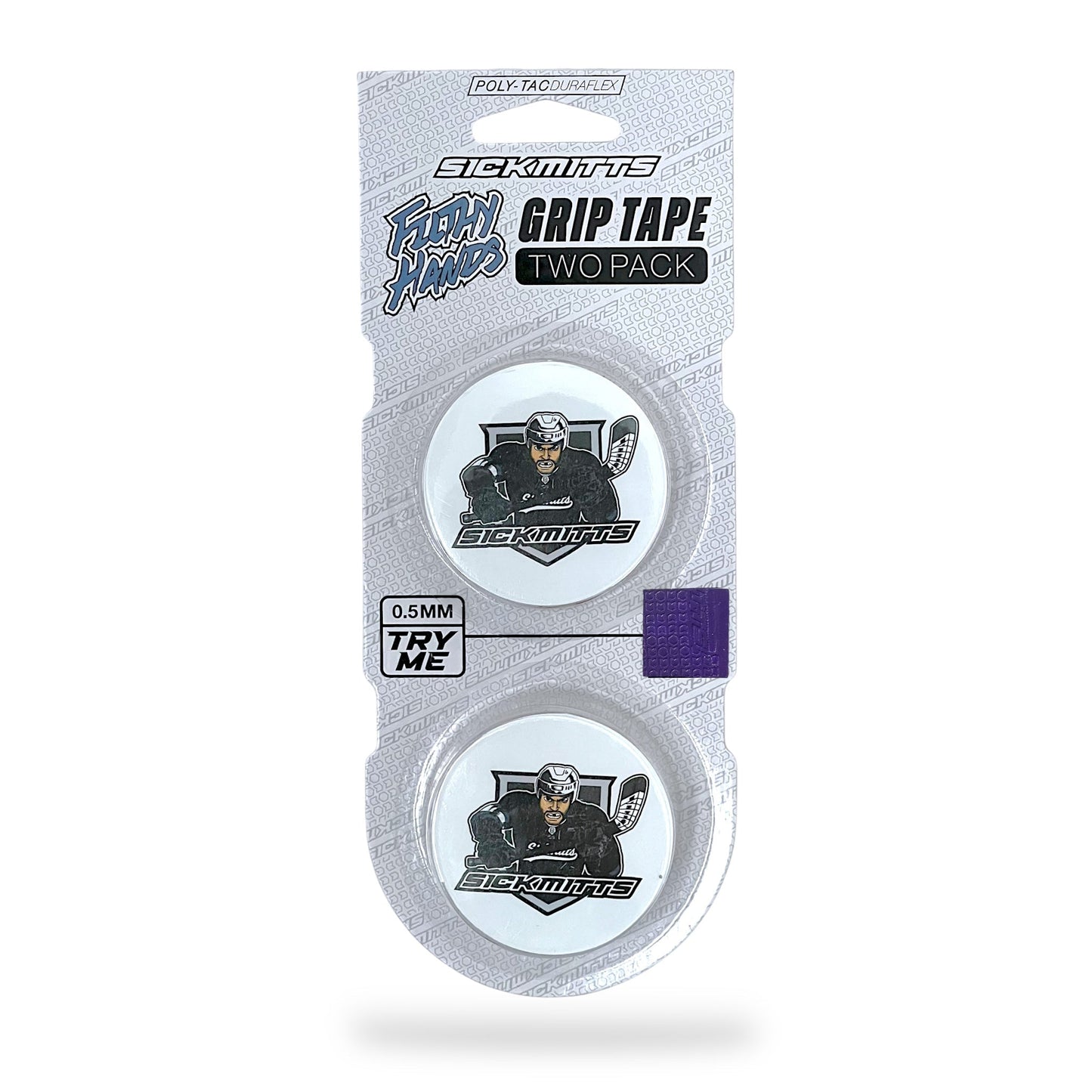 Filthy Hands Grip Tape Storm Purple 2-Pack, 0.5MM