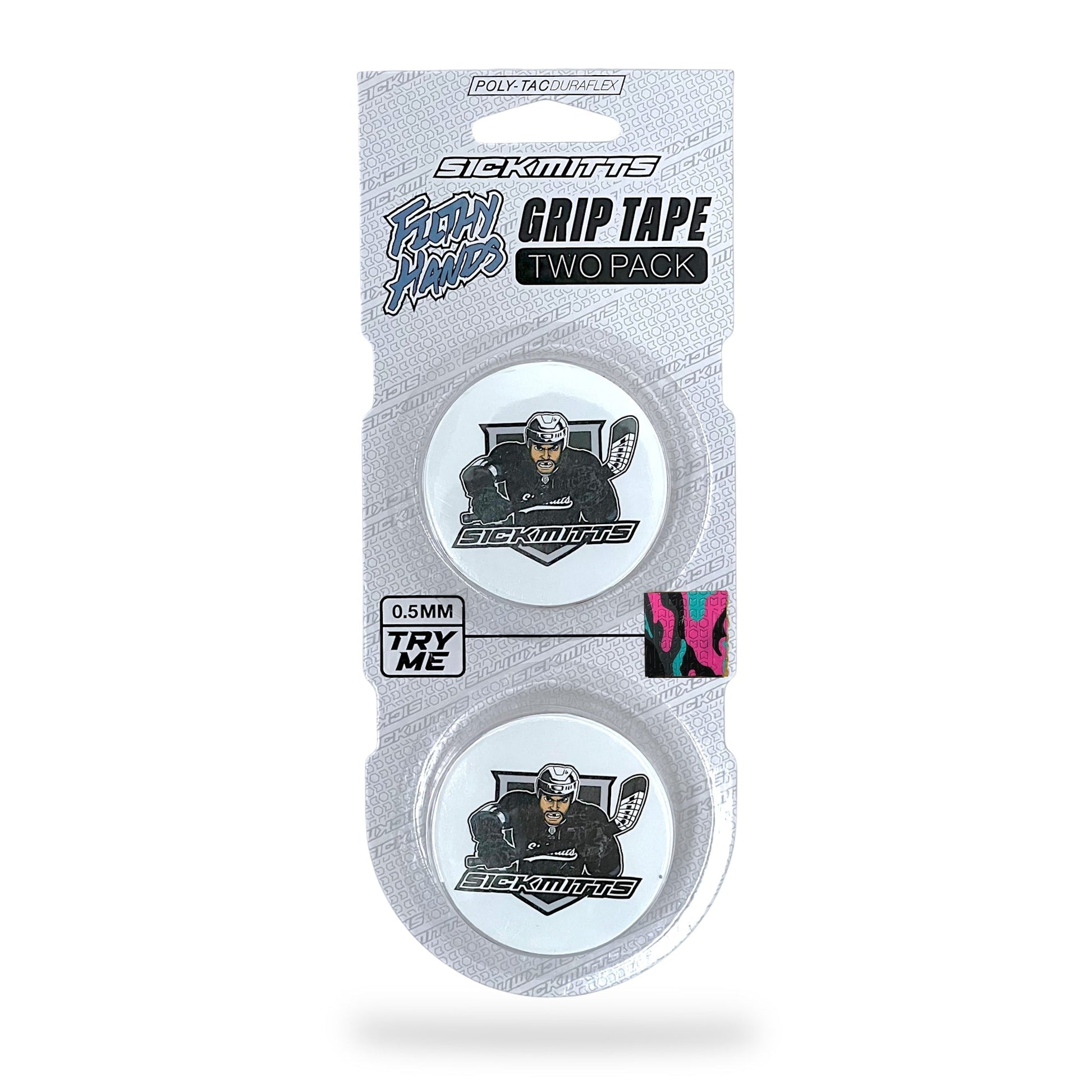 Filthy Hands Grip Tape Hot Pink Camo 2-Pack, 0.5MM