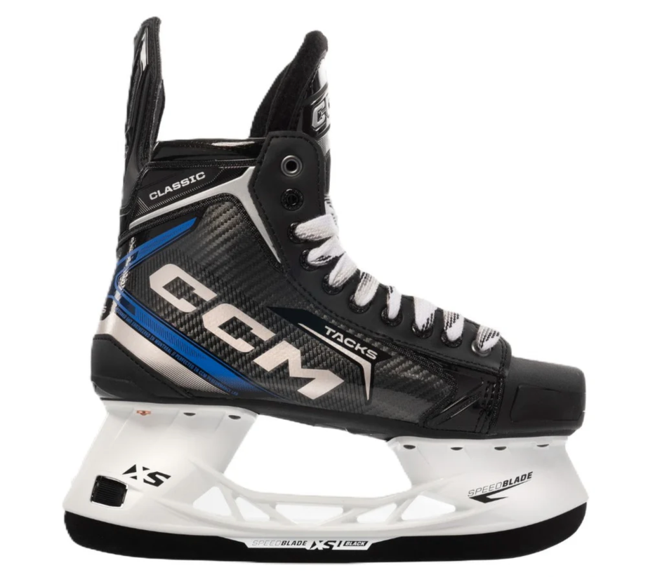 CCM Tacks Classic Hockey Skates Senior Black/White