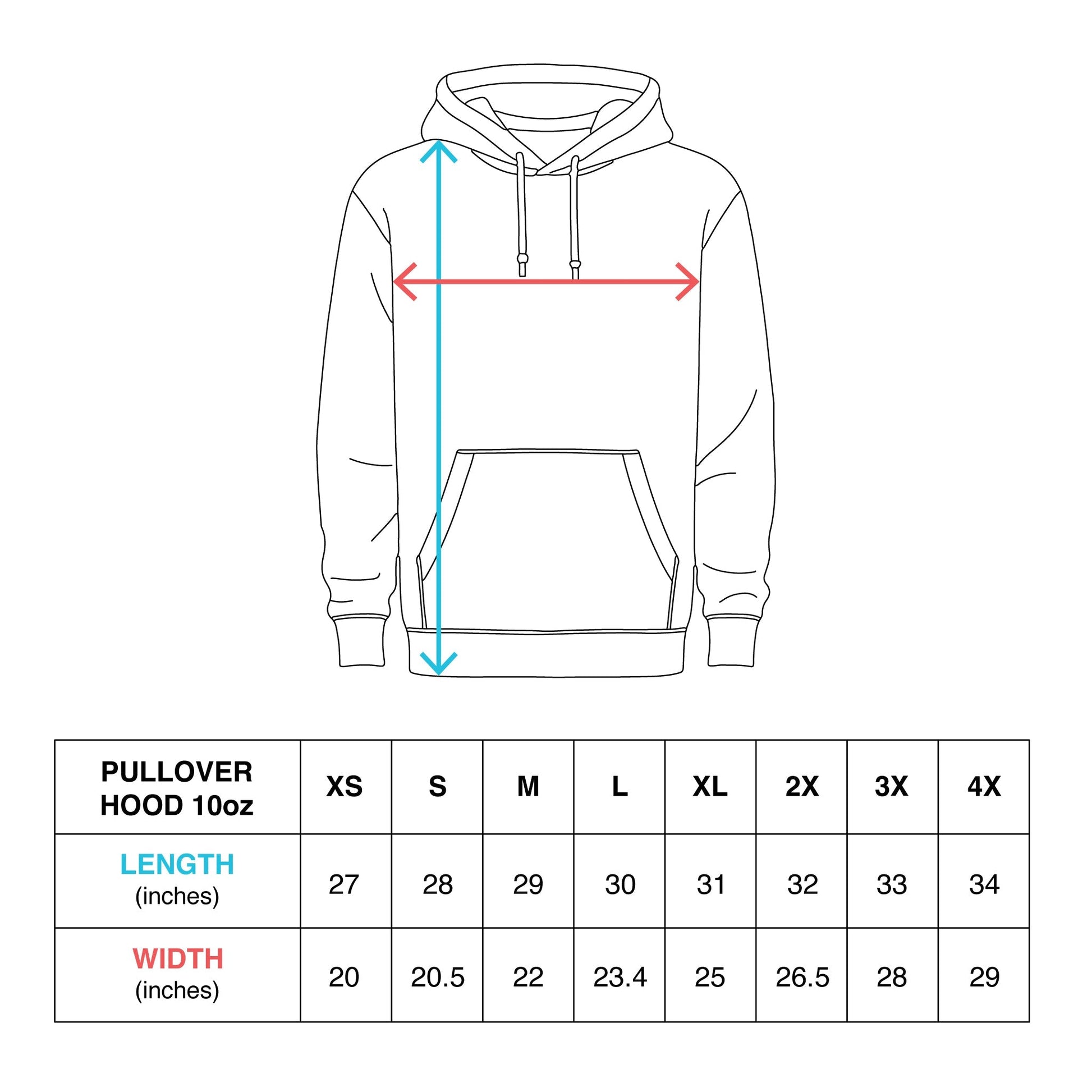 Two Line Pass Pullover Hood