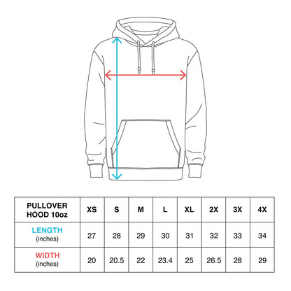Two Line Pass Pullover Hood