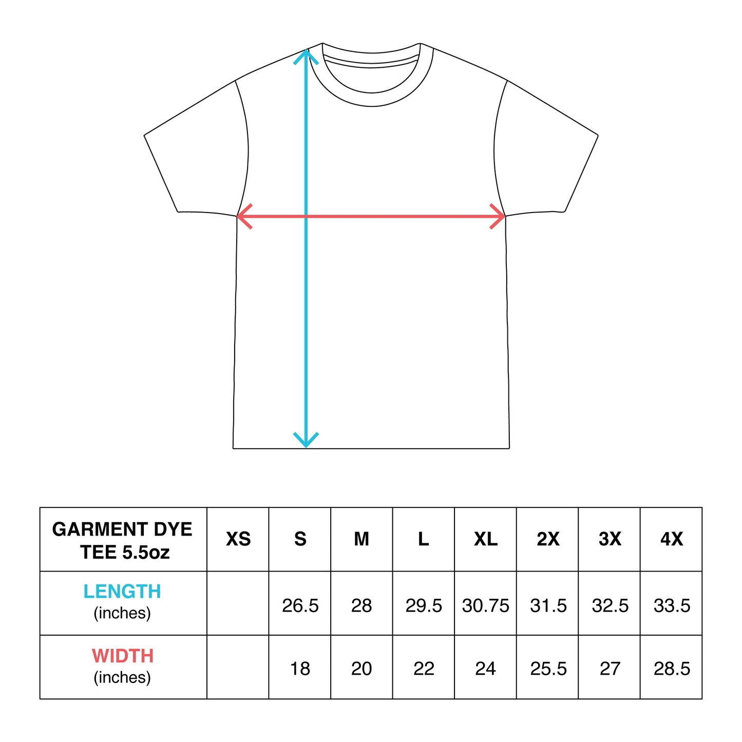Operator Garment Dye Tee