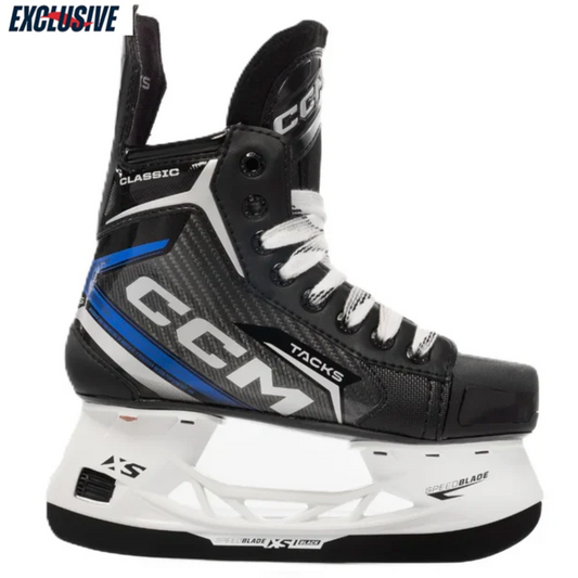 CCM Tacks Classic Hockey Skates Intermediate Black/White