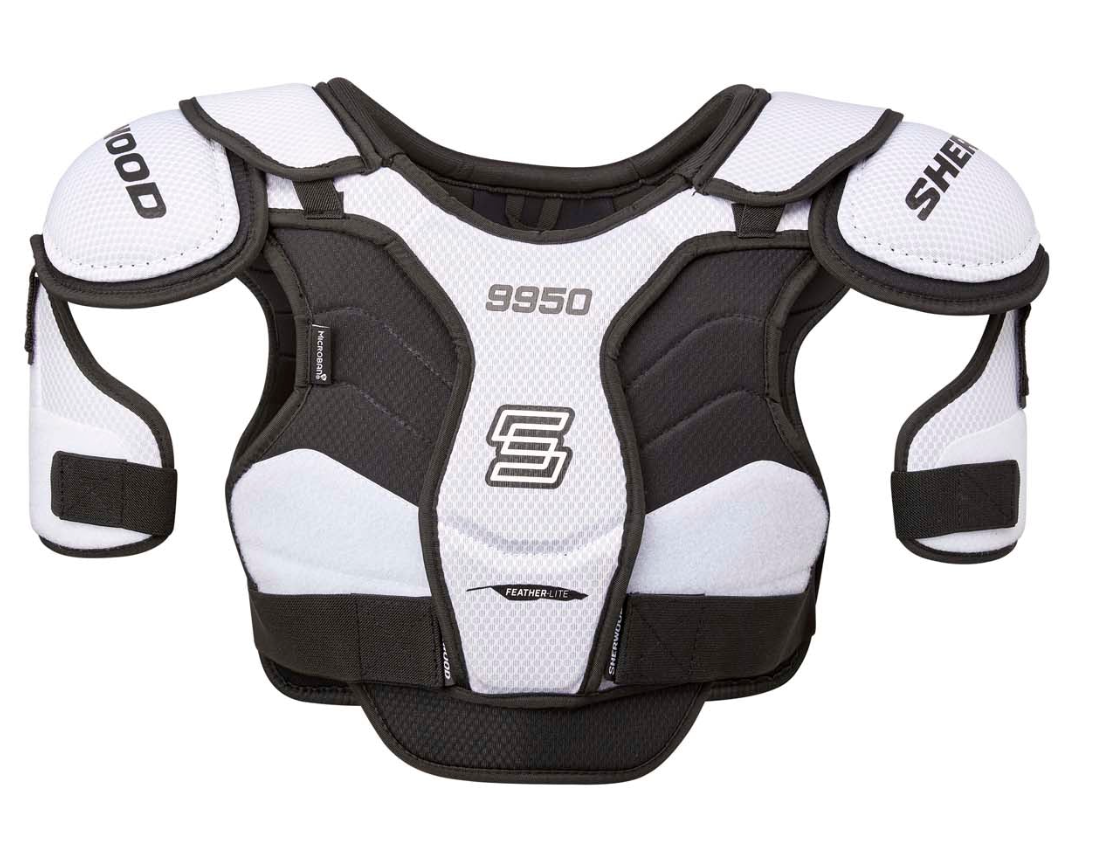 Sherwood HOF 9950 Shoulder Pads Senior Black