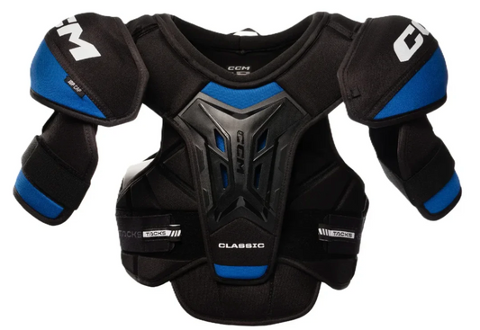 CCM Tacks Classic Shoulder Pads Senior Black
