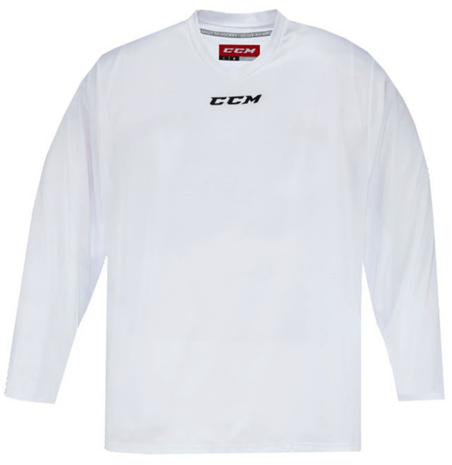CCM V-Neck Hockey Jersey Senior White