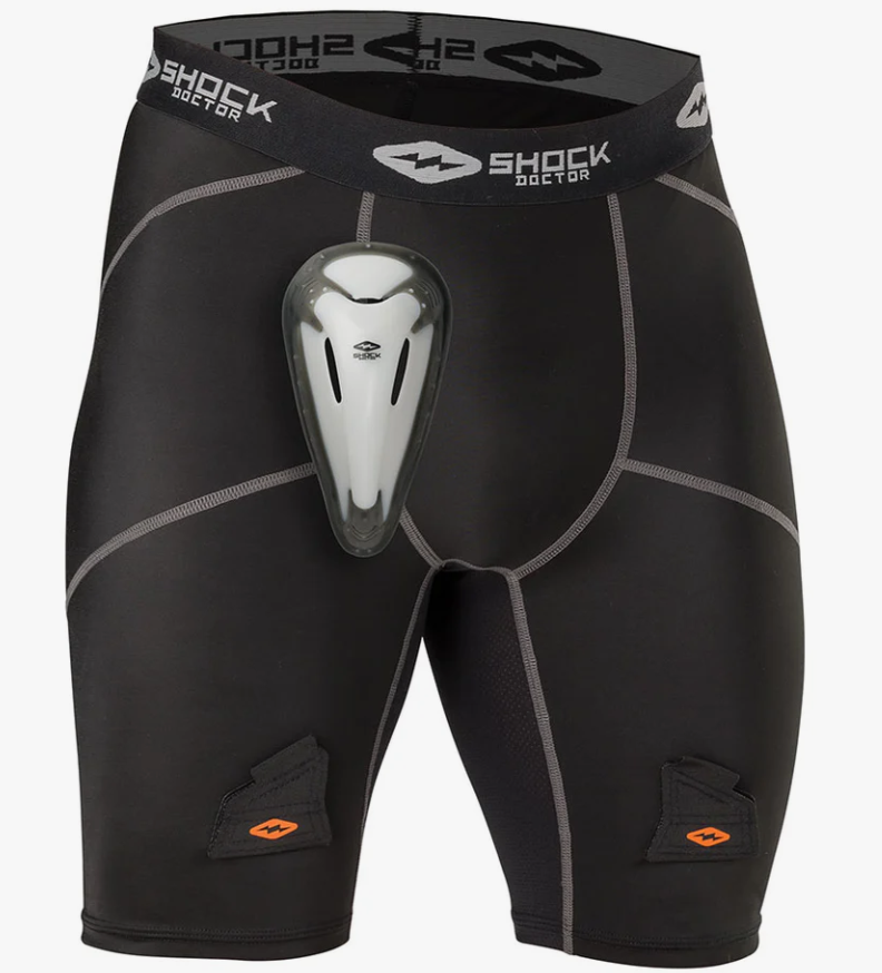 Shock Doctor Compression Short Senior Black