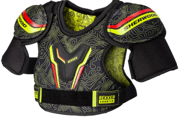 Sherwood Legend Shoulder Pads Youth Black