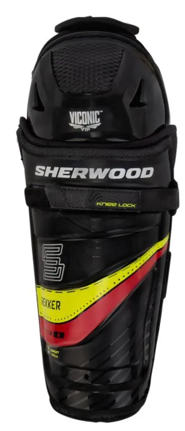 Sherwood Legend 1 Shin Guards Junior Black