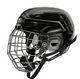 Warrior Alpha Pro Helmet Combo Senior Black