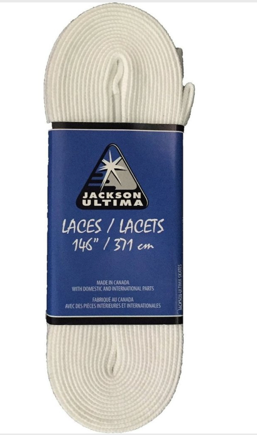 Jackson Figure Skate Laces Senior White