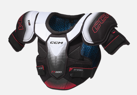 CCM FT880 Shoulder Pads Senior Black