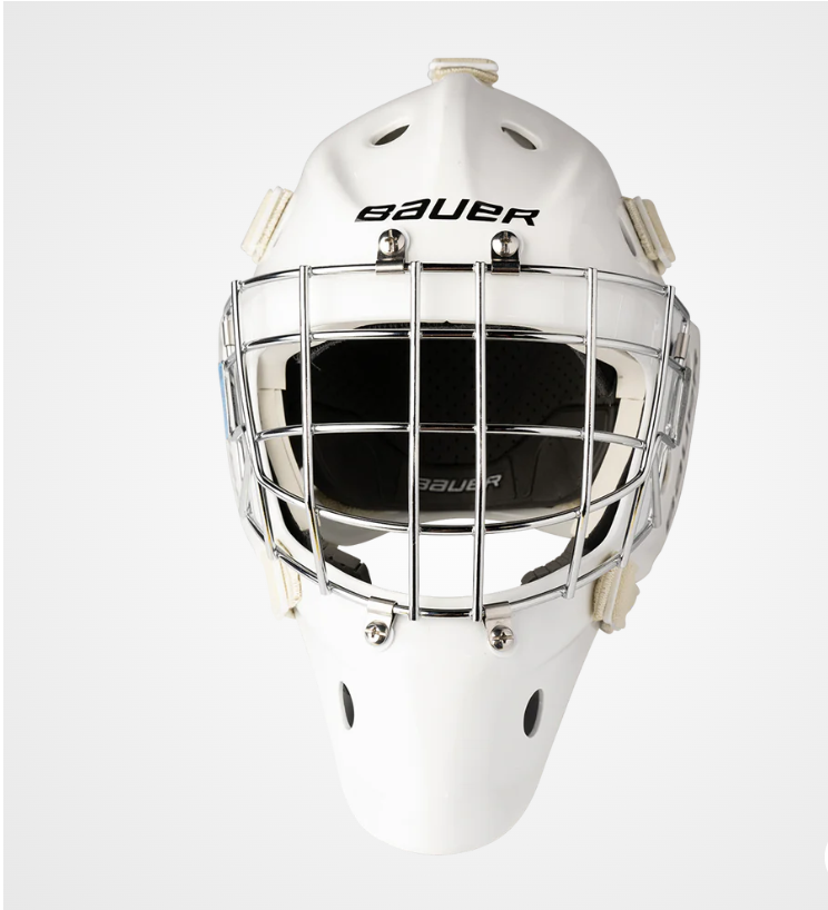 Bauer 940 Certified Goalie Mask Senior Black/White