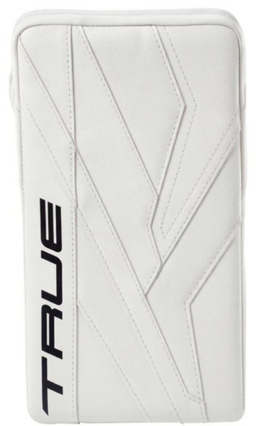 True Catalyst 7X6 Goalie Blocker Senior Black/White