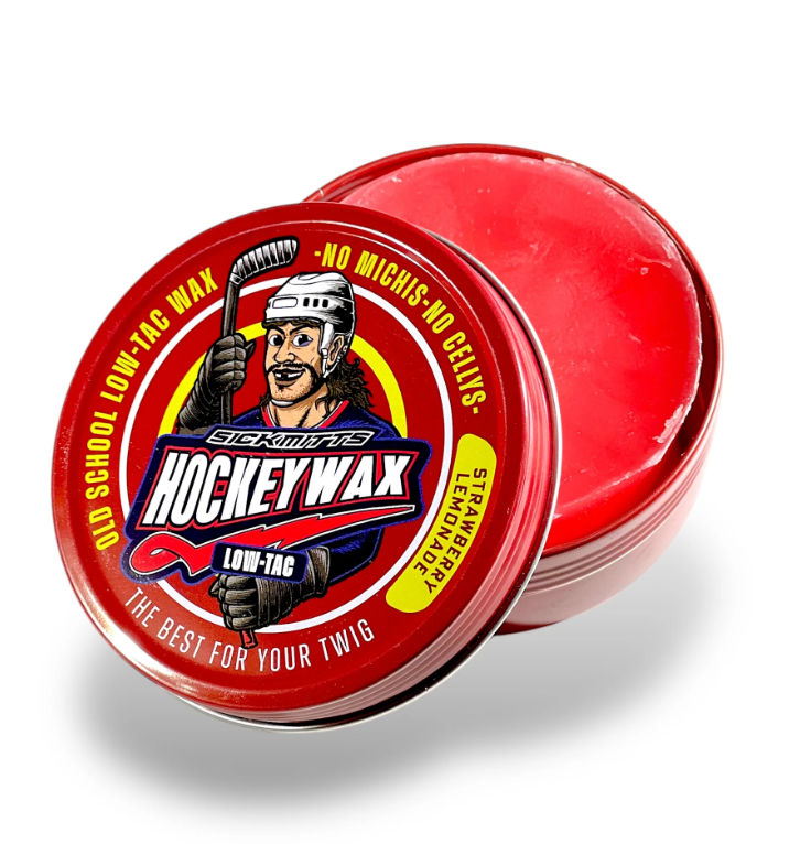 Sickmitts Low-Tac Hockey Wax - Strawberry Lemonade