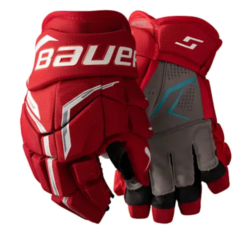 Bauer Supreme F50 Pro Gloves - Senior - Black