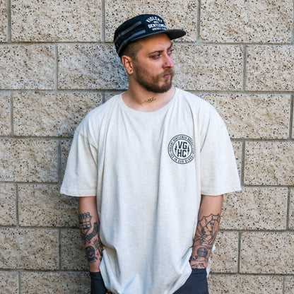 Agent Premium Tee - Oatmeal Heather