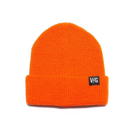 Bolt Classic Cuff Beanie - Orange