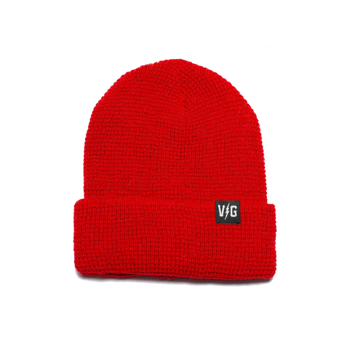 Bolt Classic Cuff Beanie - Red