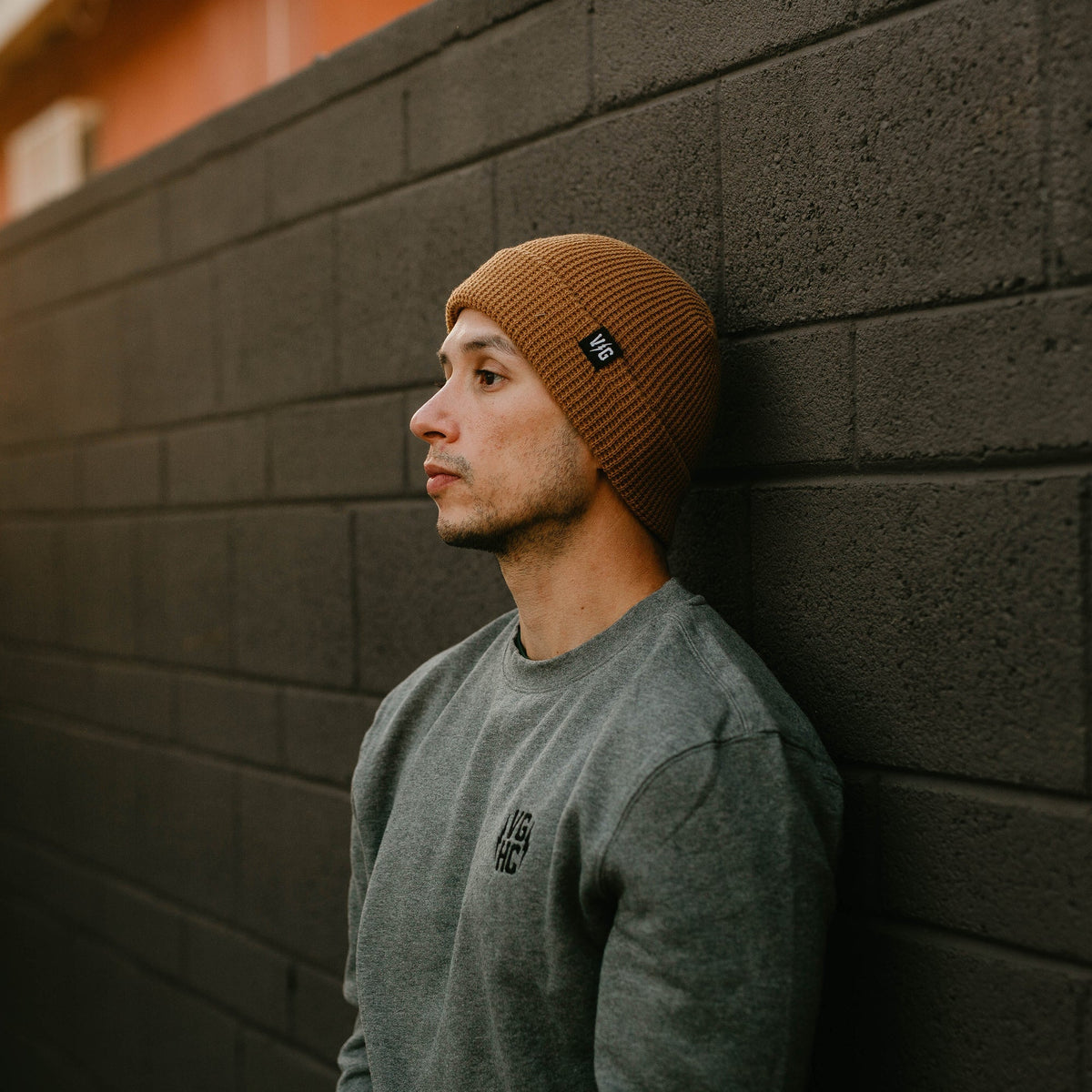 Bolt Classic Cuff Beanie - Bronze