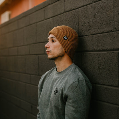 Bolt Classic Cuff Beanie - Bronze