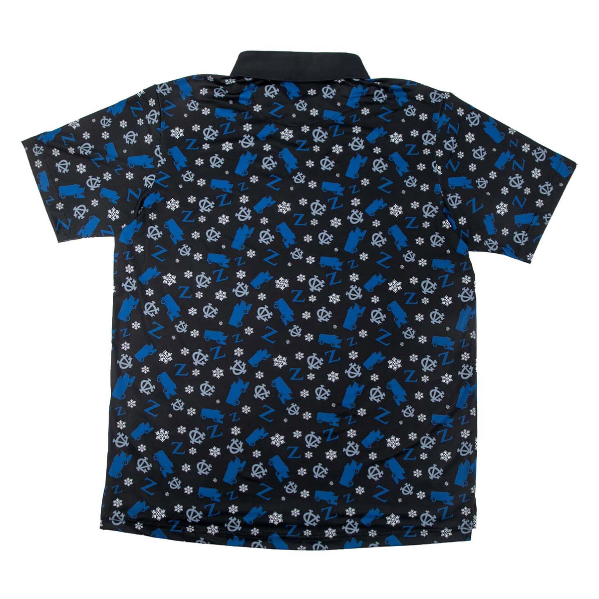 Zamboni Winger Flex Polo - Color Black/Blue