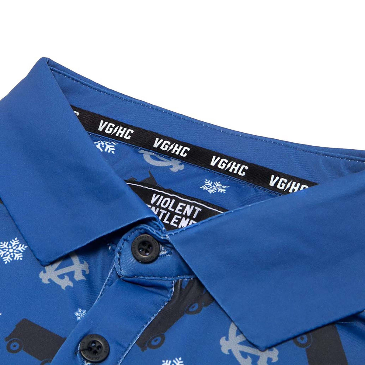 Zamboni Winger Flex Polo - Color Black/Blue